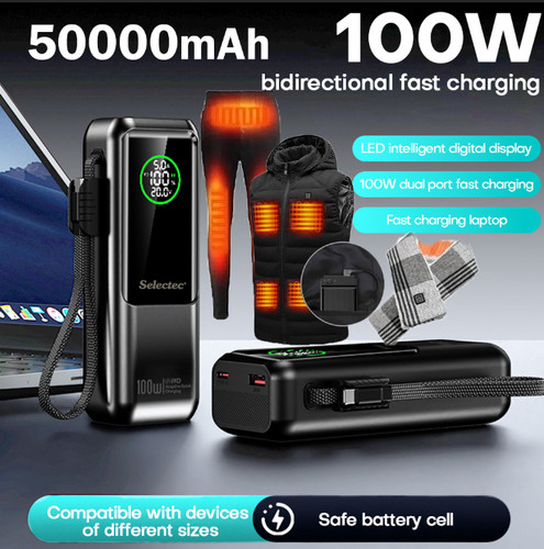 Power bank for - power, heated