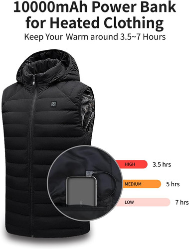 Power bank for heated - power,