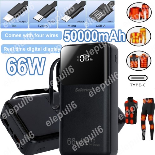 500000mah power bank usb - power,