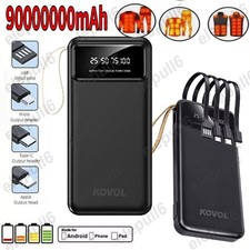 90000mAh 4USB Power Bank For