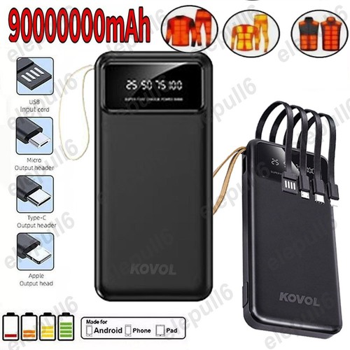 90000mah 4usb power bank - power,