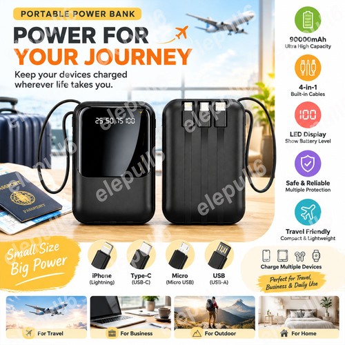 900000mah power bank for - 900000mah,