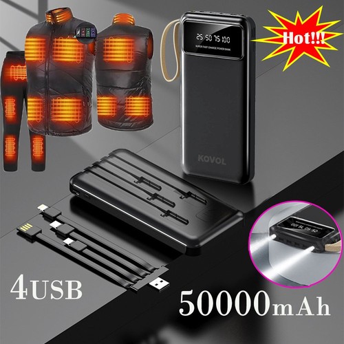 50000mah power bank - 50000mah, for