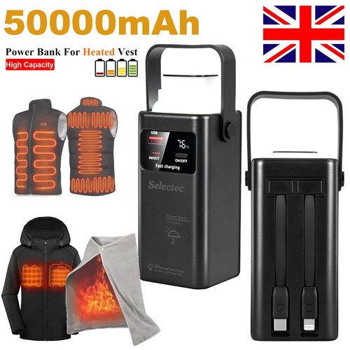 50000mah power bank usb led - 50000mah,