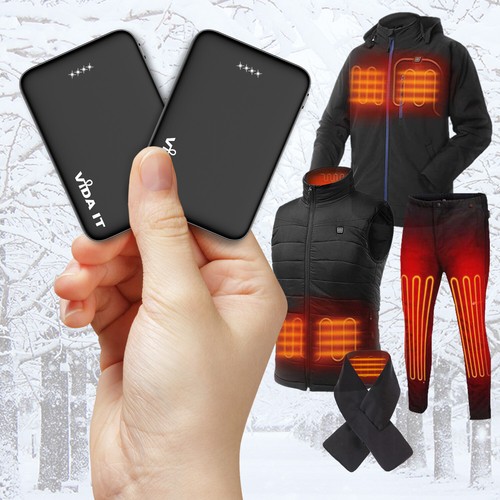 Pack mini power bank - bank, usb